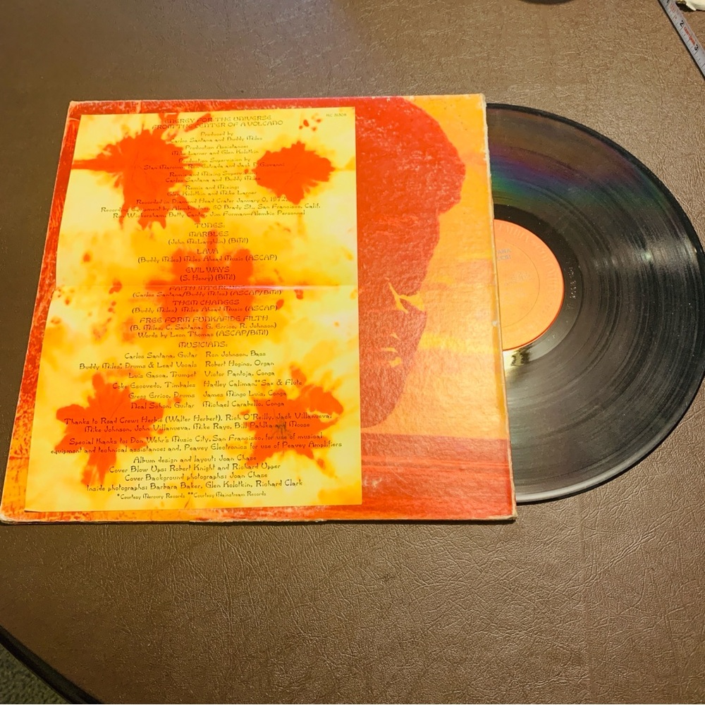 Carlos Santana And Buddy Miles! LIVE! KC 31308 Vinyl LP  Recors, 1972
